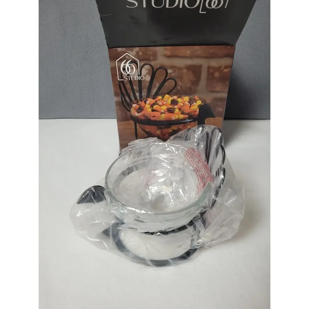 Studio 66 Turkey Bowl with Metal Stand
